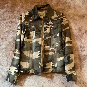 Roxy army print jacket